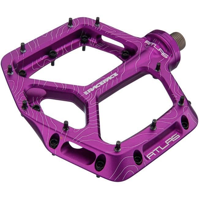 Race Face 2024 Atlas Platform MTB Pedals - Purple